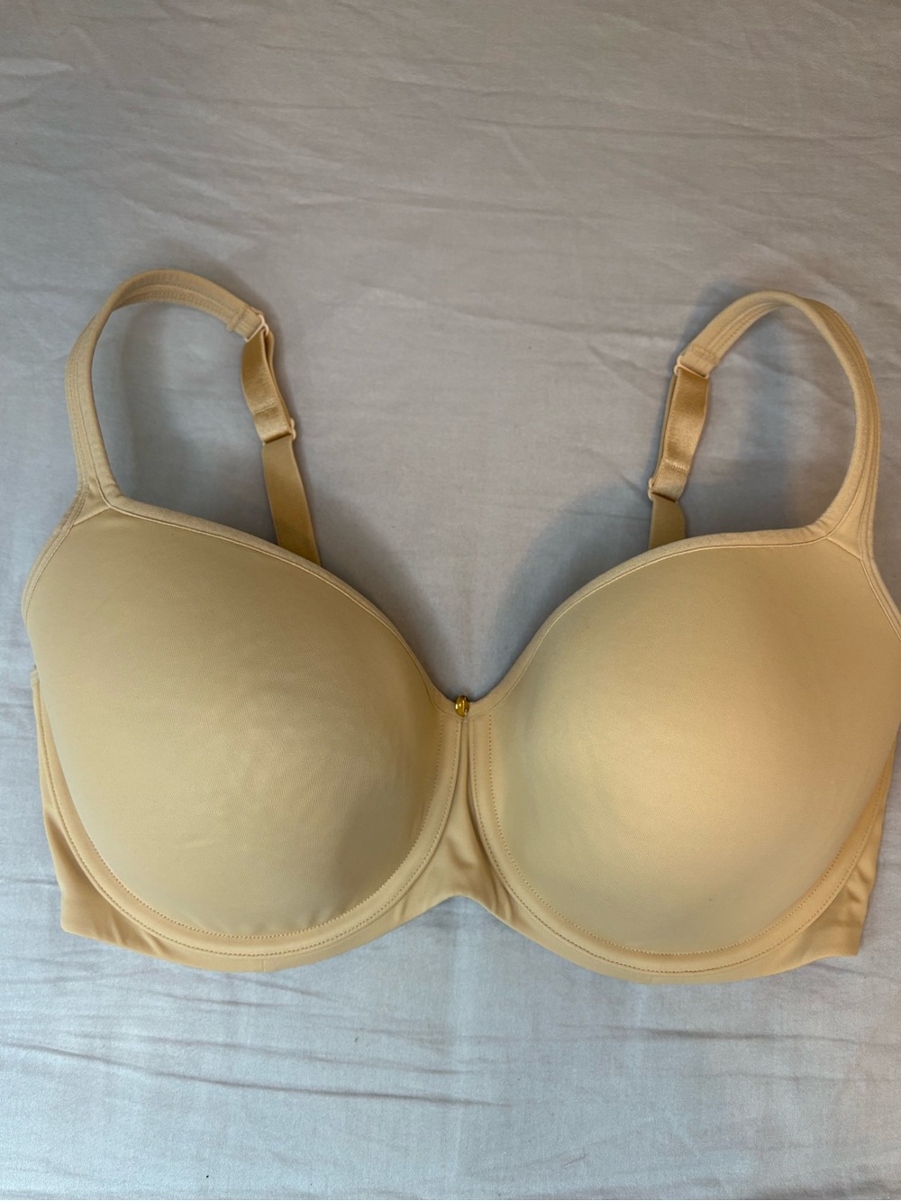 Essential Bodywear 38F Nude T-Shirt Bra Full Coverage Underwire